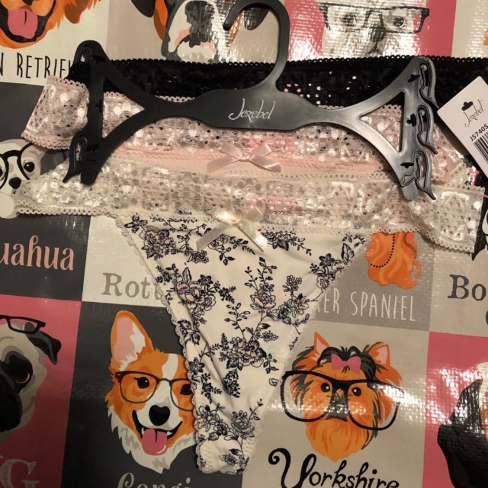 ~Jezebel Thong Pack (3 Thongs Total)